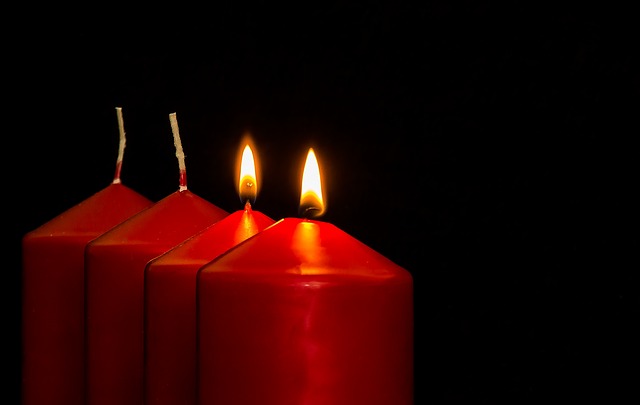 adventní svíčky